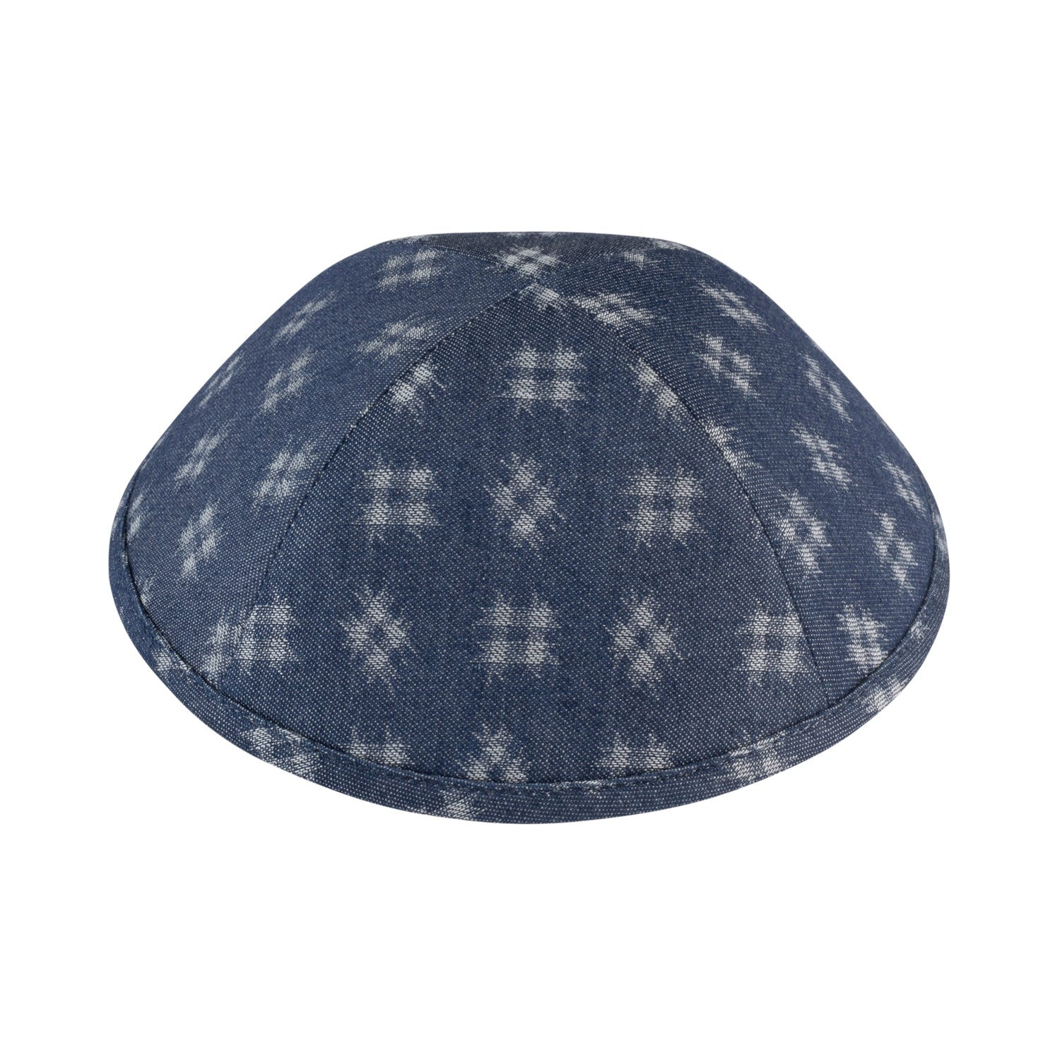 IKIPPAH DENIM W/ PATTERN YARMULKE