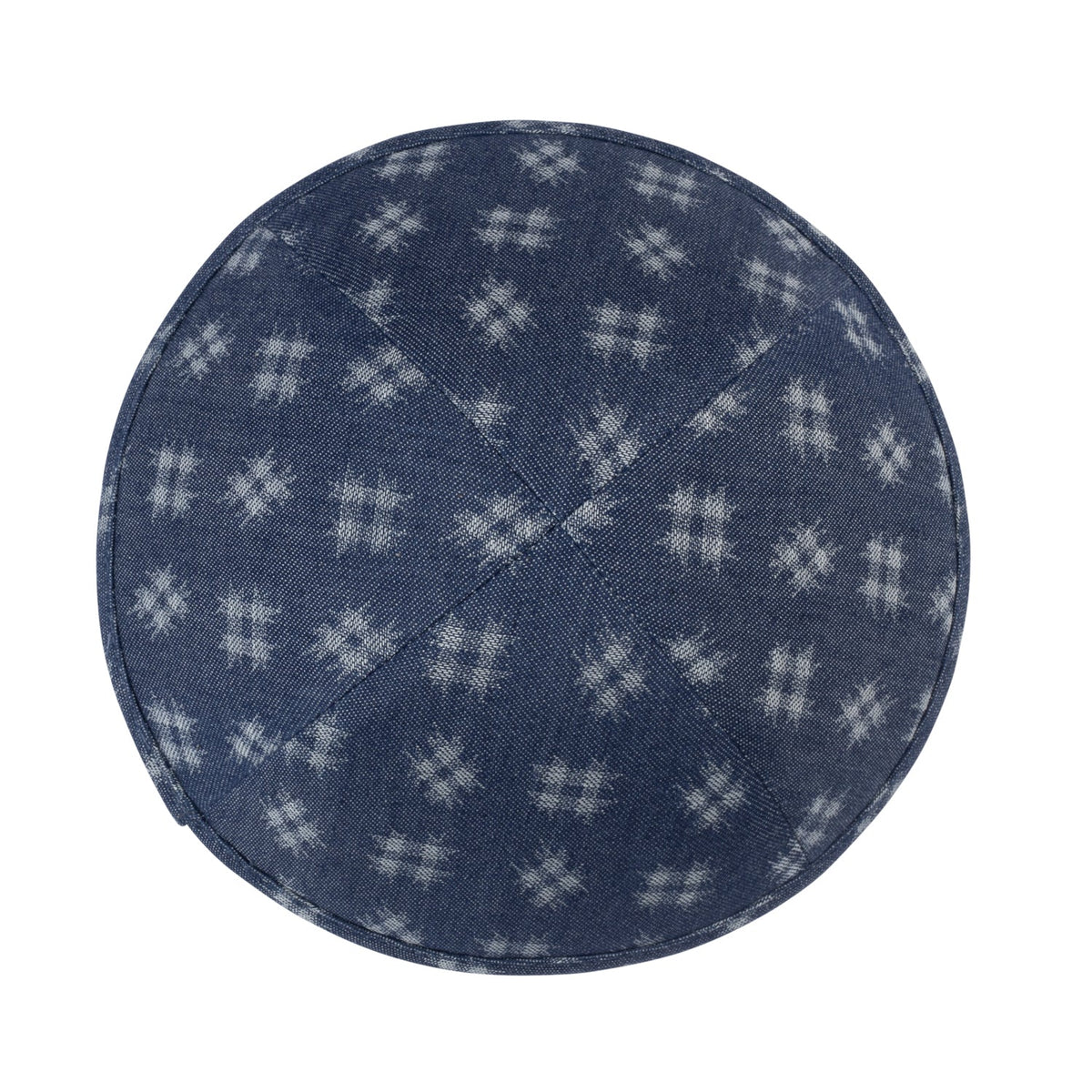 IKIPPAH DENIM W/ PATTERN YARMULKE