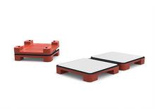 HotMat 2 Dish Connect Warming Plate-- Rustic Red