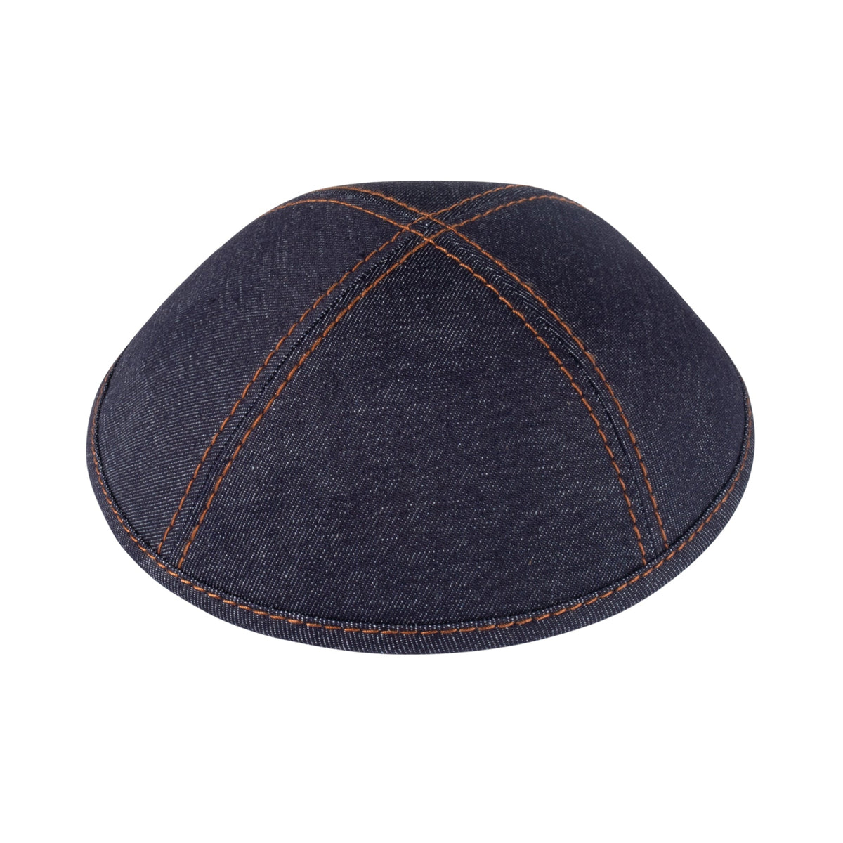 IKIPPAH DENIM W/ DOUBLE STITCHING YARMULKE