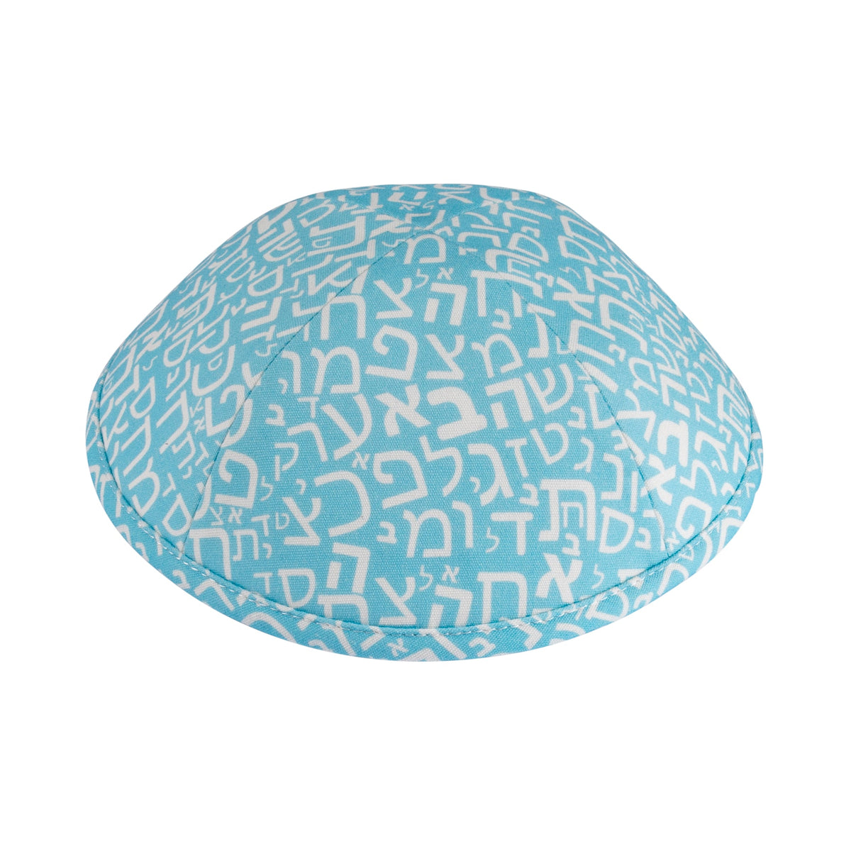 IKIPPAH LIGHT BLUE ALEPH BAIS YARMULKE