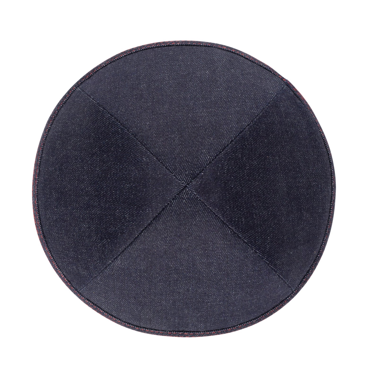 IKIPPAH DENIM W/ STITCHING YARMULKE