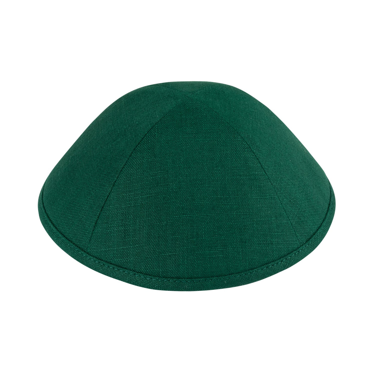 IKIPPAH GREEN LINEN YARMULKE