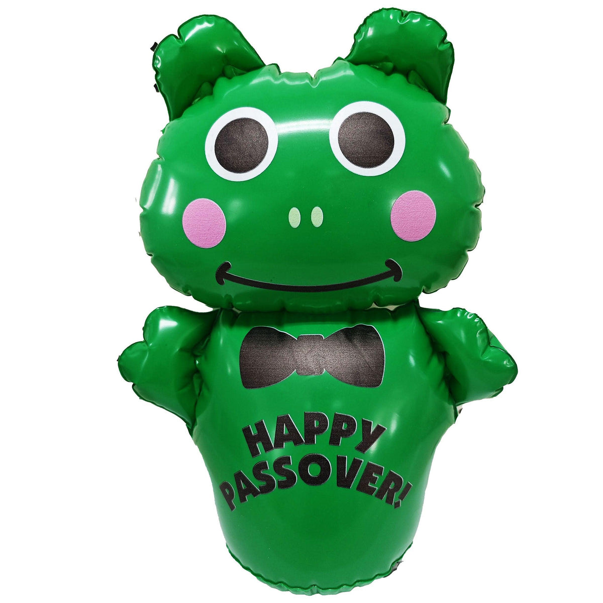 INFLATABLE Ã¢â‚¬Å“HAPPY PASSOVERÃ¢â‚¬Å“ FROG, PVC, 13.5Ã¢â‚¬Â, CARDED