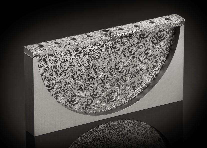 Modern Menorah Royal Jacquard