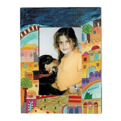 Jerusalem Single Wooden Painted Picture Frame