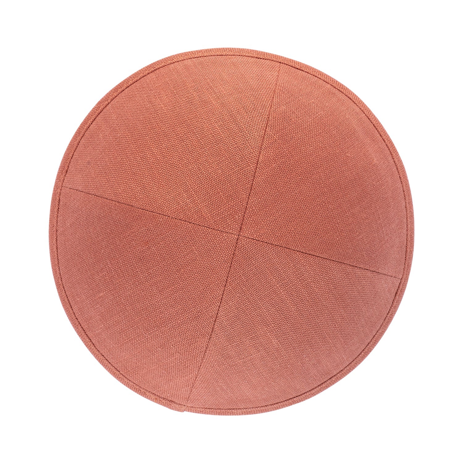 IKIPPAH CORAL LINEN YARMULKE