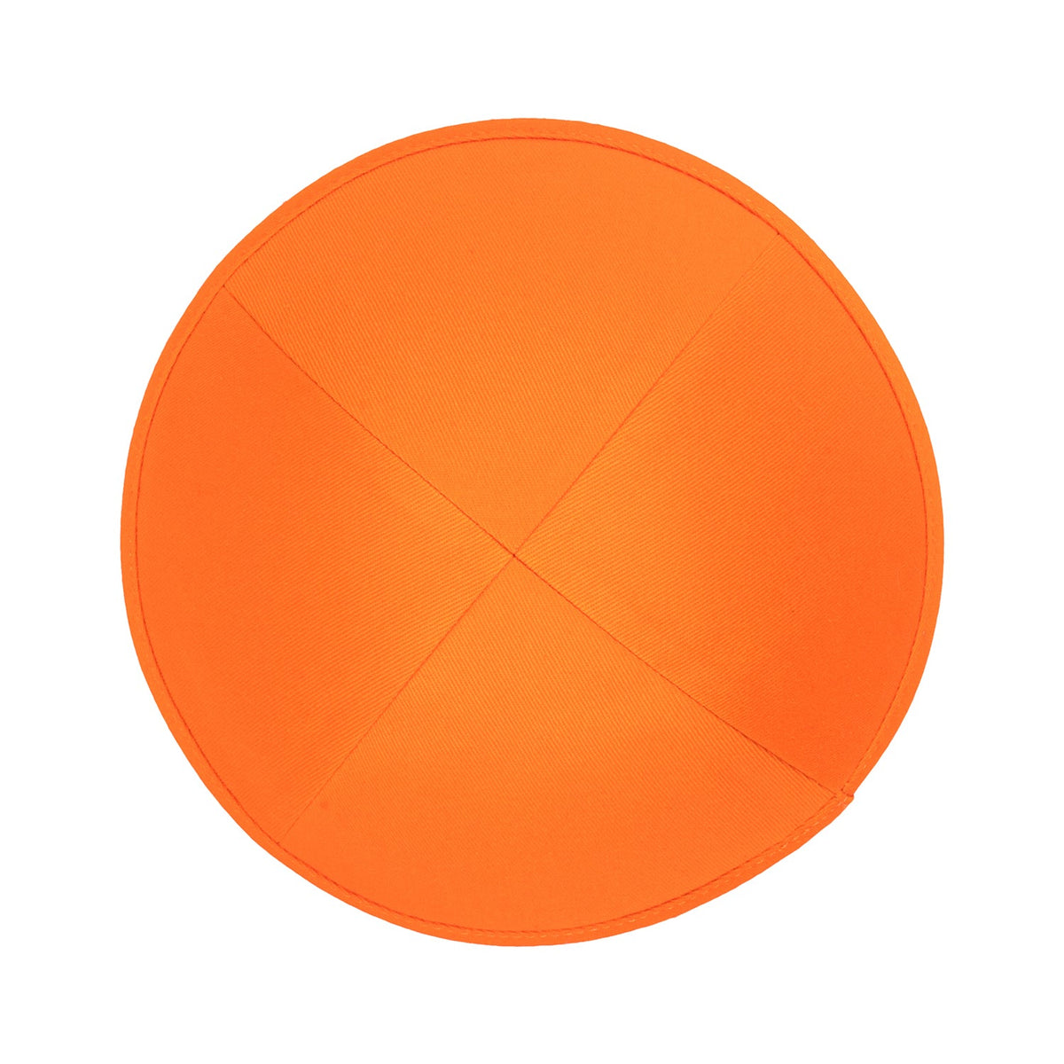IKIPPAH BRIGHT ORANGE COTTON YARMULKE