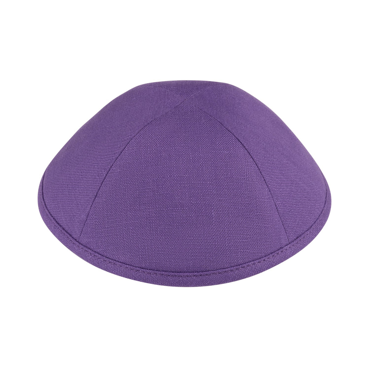 IKIPPAH PURPLE LINEN YARMULKE