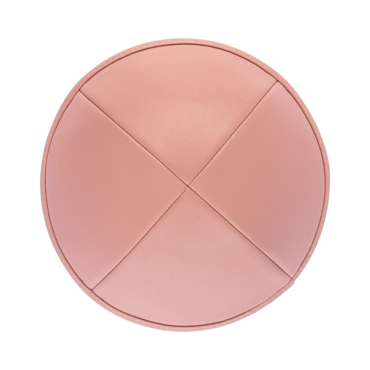 IKIPPAH SALMON LEATHER YARMULKE