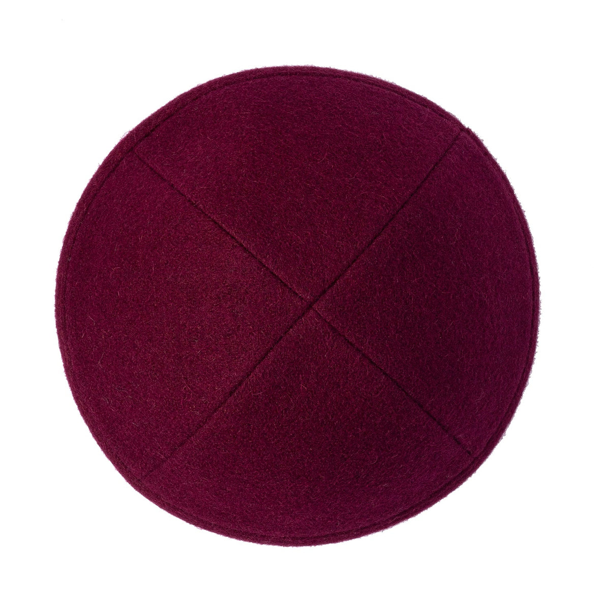 IKIPPAH SOLID WOOL YARMULKE