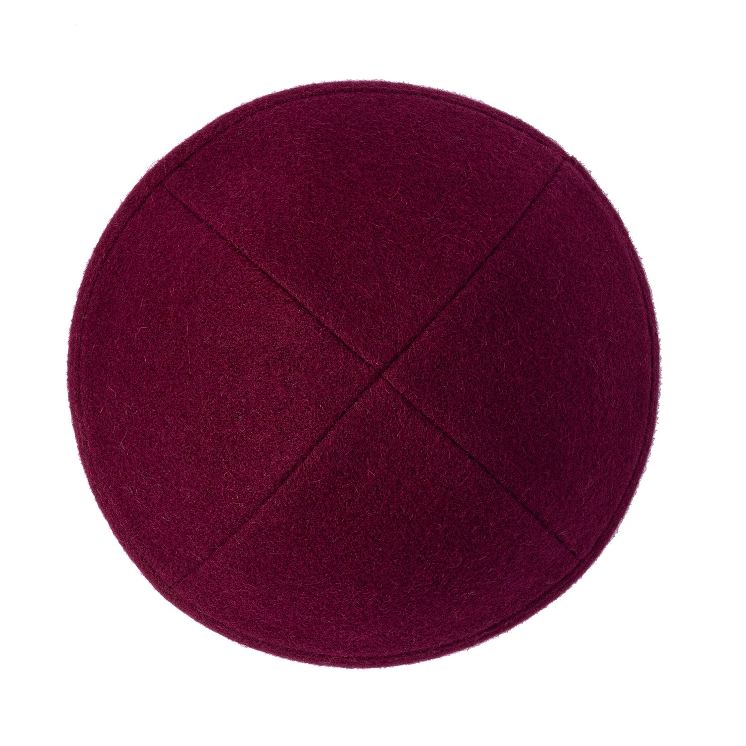 IKIPPAH SOLID WOOL YARMULKE