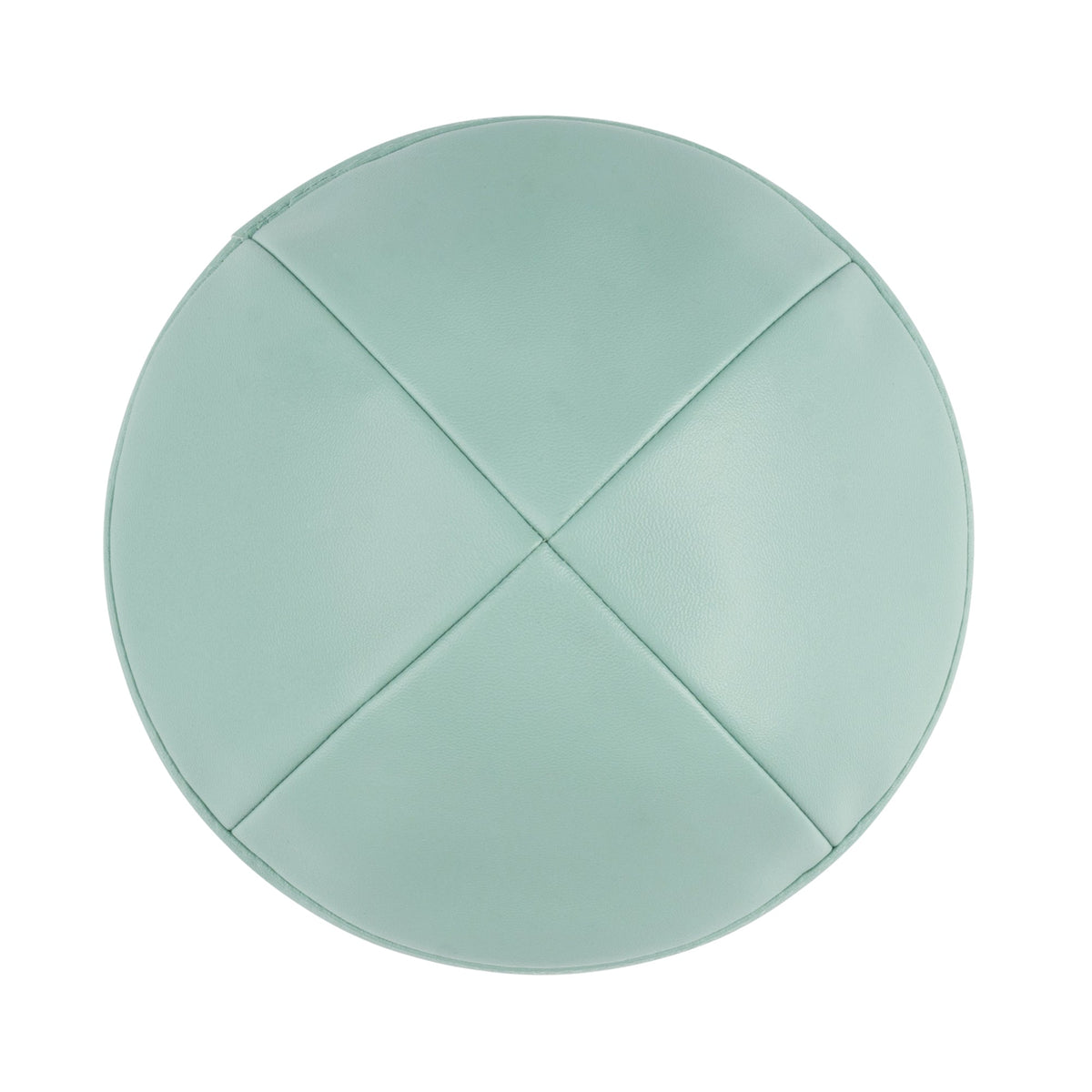 IKIPPAH MINT LEATHER YARMULKE