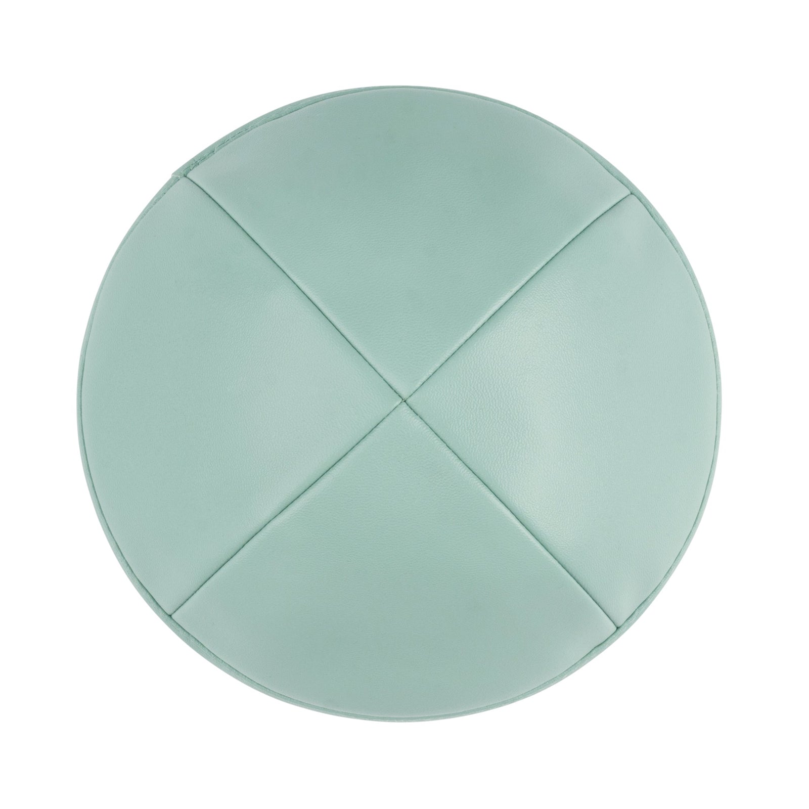 IKIPPAH MINT LEATHER YARMULKE