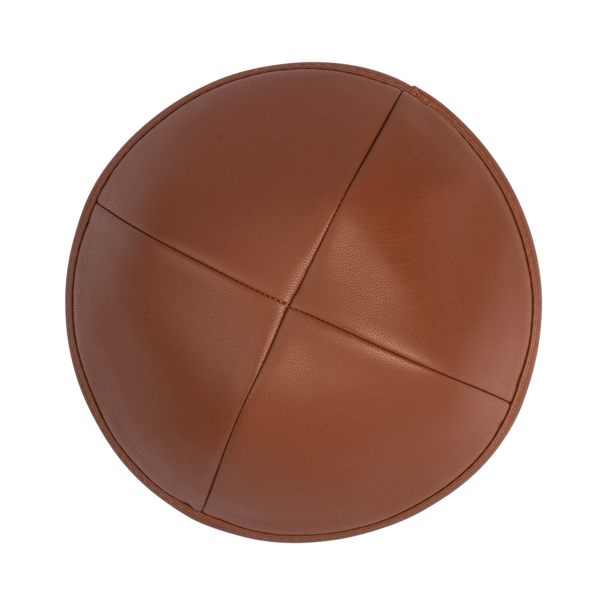 IKIPPAH CAMEL LEATHER YARMULKE