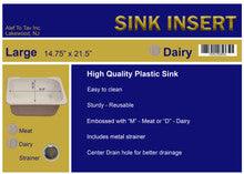 Large Sink Insert 14.5"x21"-Dairy