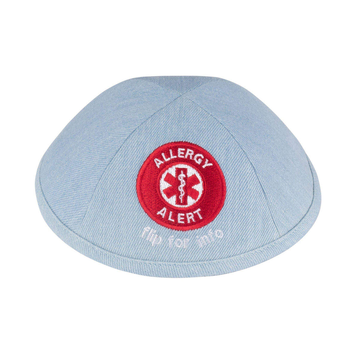 IKIPPAH ALLERGY ALERT YARMULKE