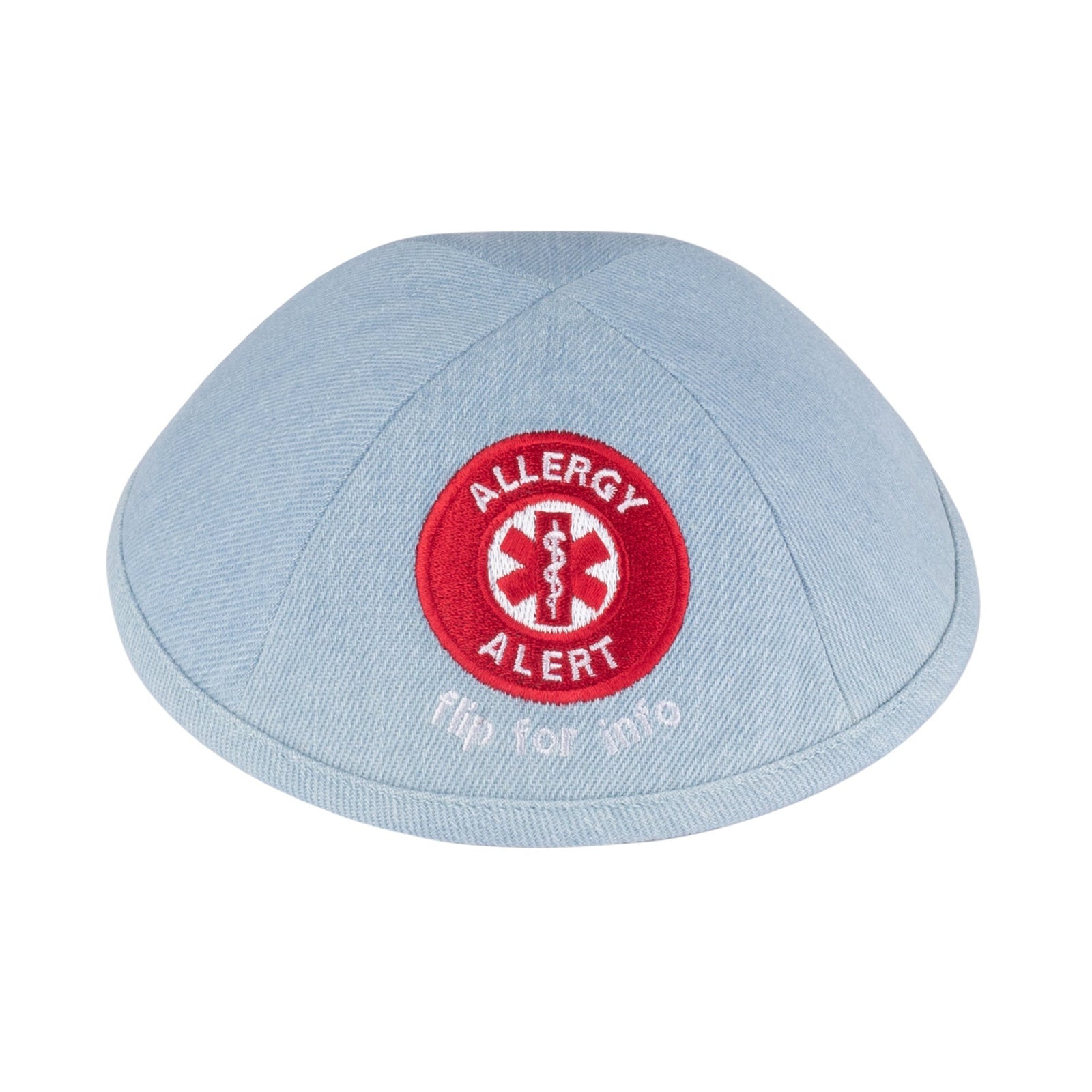 IKIPPAH ALLERGY ALERT YARMULKE