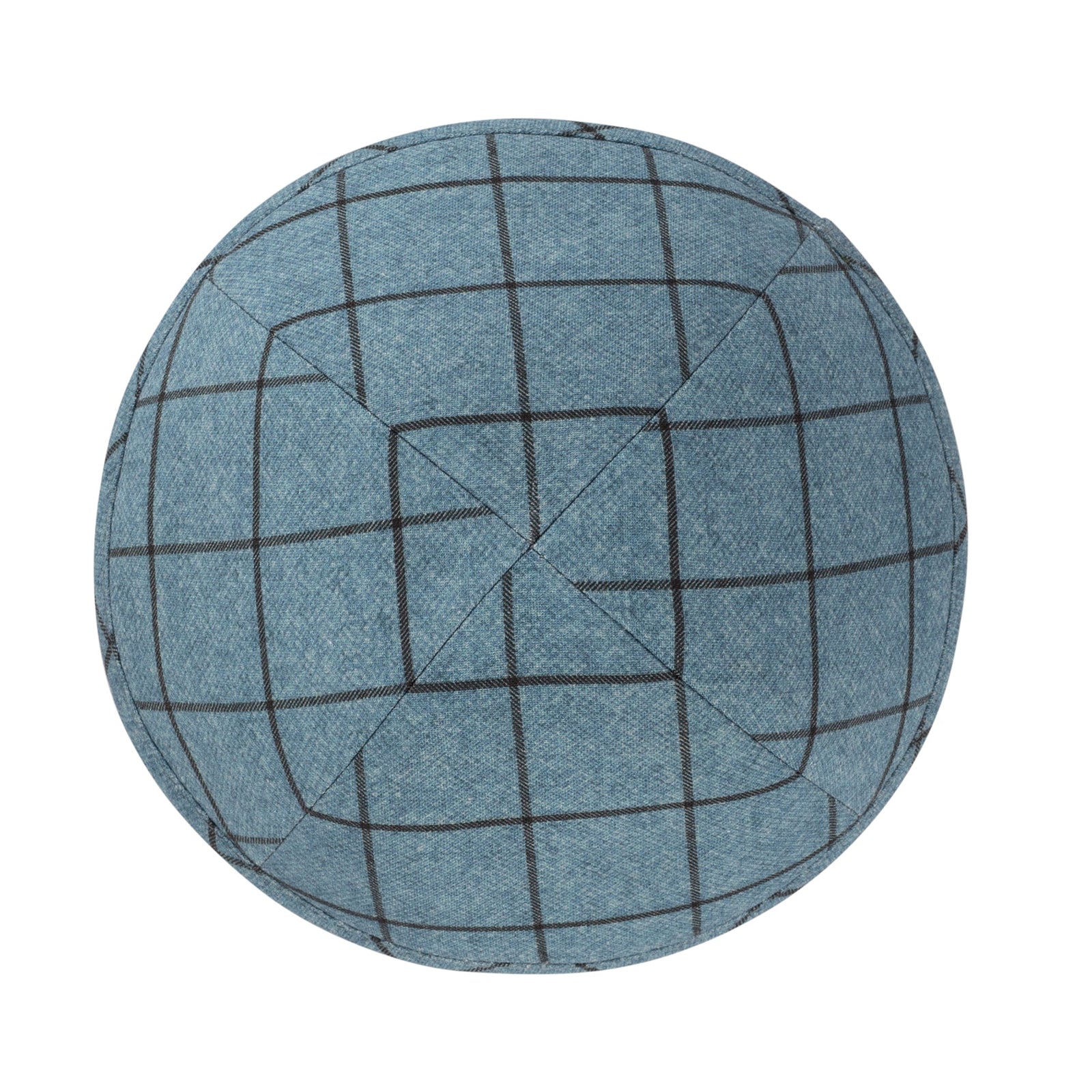IKIPPAH ON THE GRID - BLUE YARMULKE