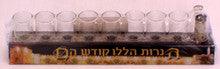 Glass Strip Menorah