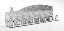 Tin Menorah Silver