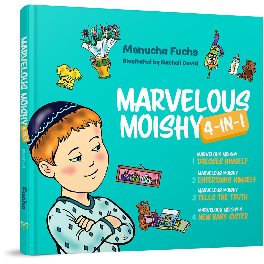 Marvelous Moishy 4 in 1 (books 1-4)