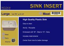 Large Sink Insert 14.5"x21"-Meat