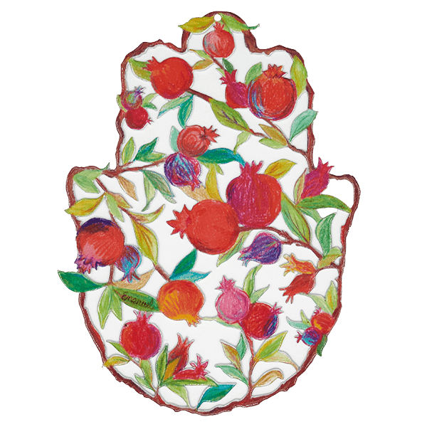 Medium Enamel Lacquer Hamsa (EM-SHD)