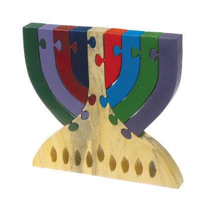 Menorah Freestanding Wooden Puzzle