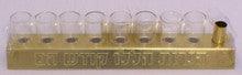 Glass Strip Menorah