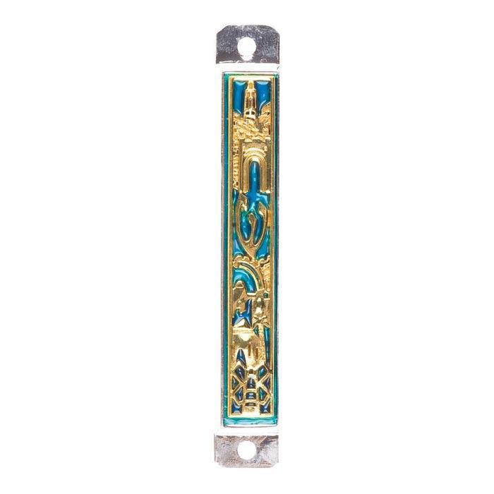 MEZUZAH ENAMEL JERUSALEM