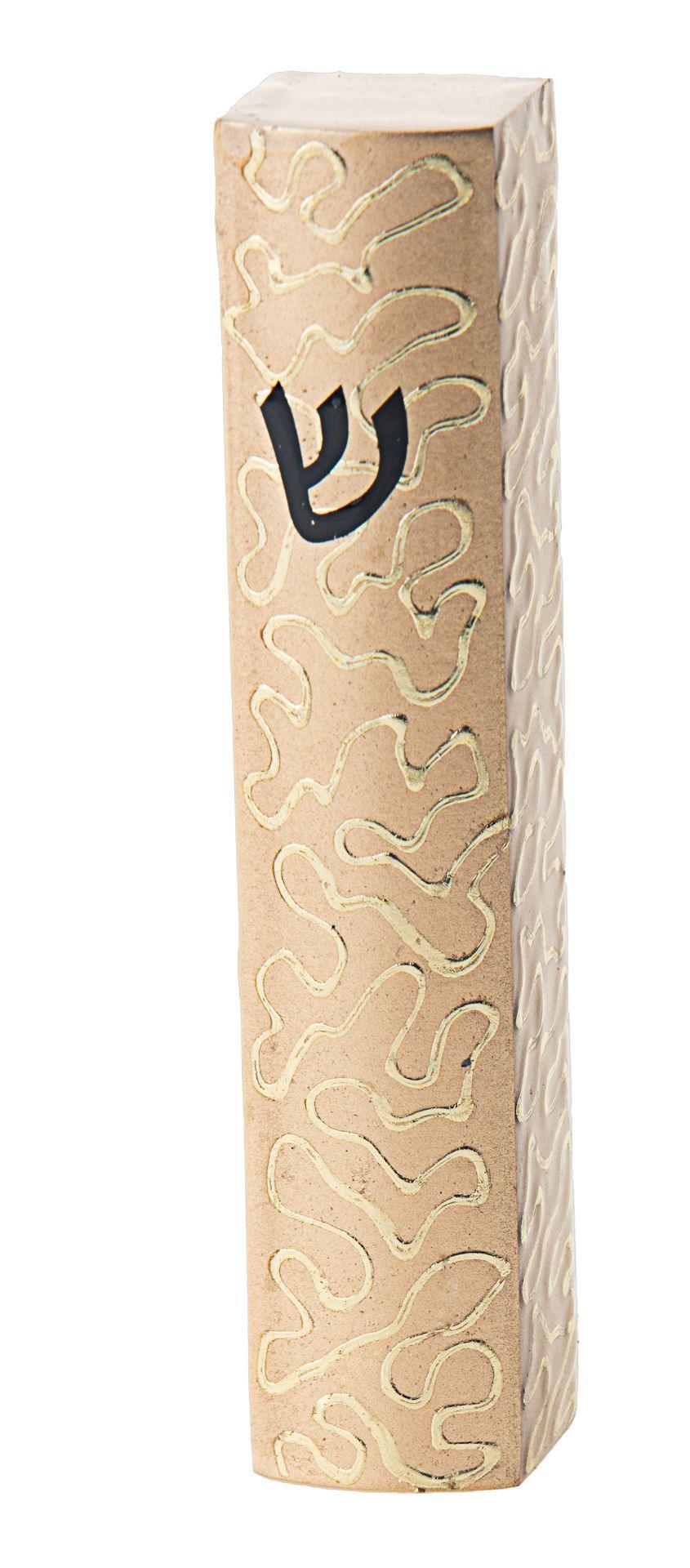 MEZUZAH GOLD CURLS