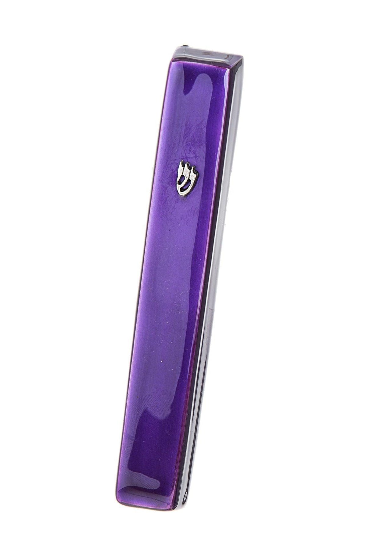 MEZUZAH PURPLE LARGE ENAMEL
