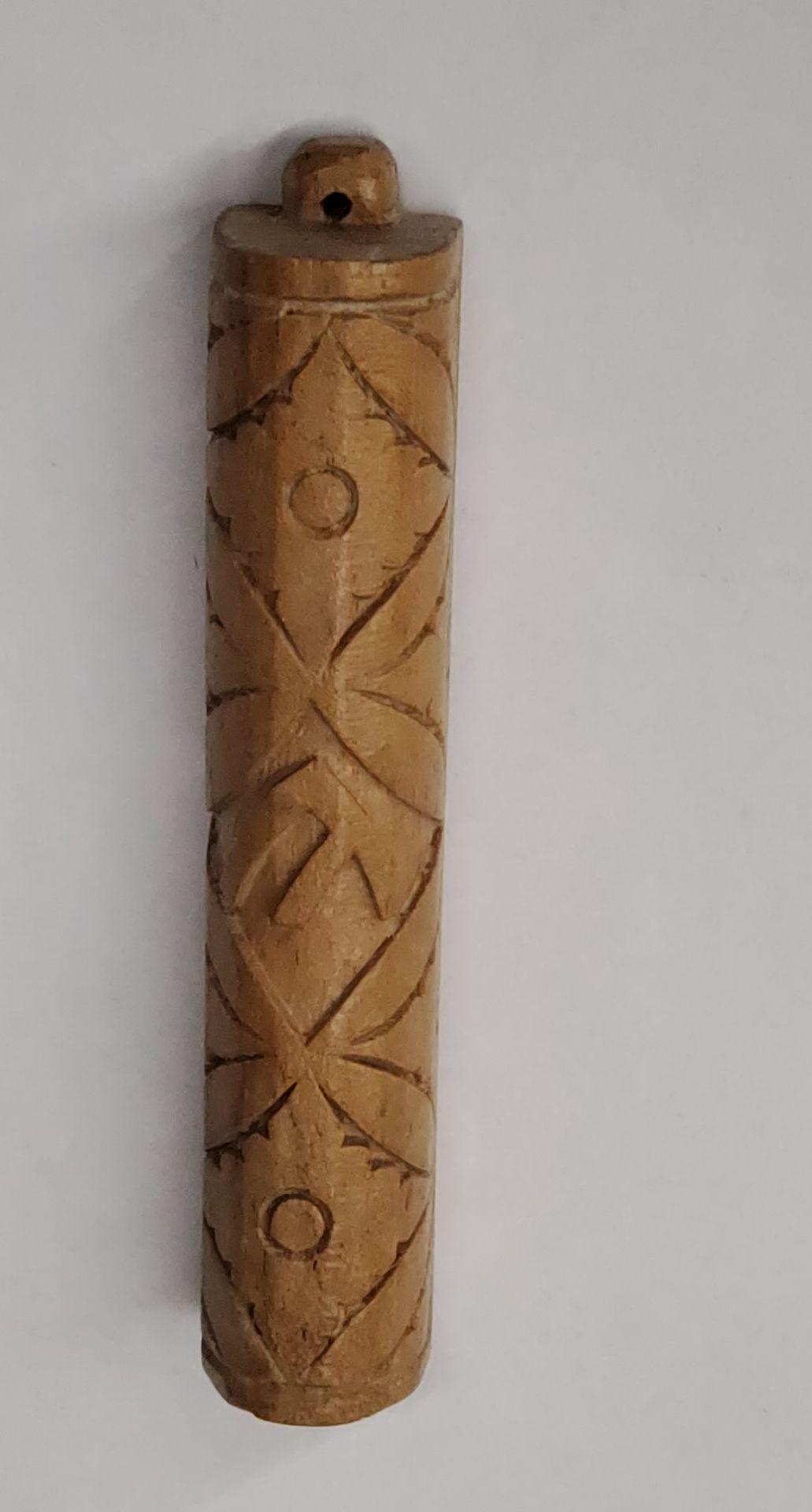 MEZUZAH WOOD TEAK