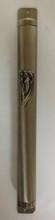 Pewter Mezuzah Case Smooth with "Shin" 15cm