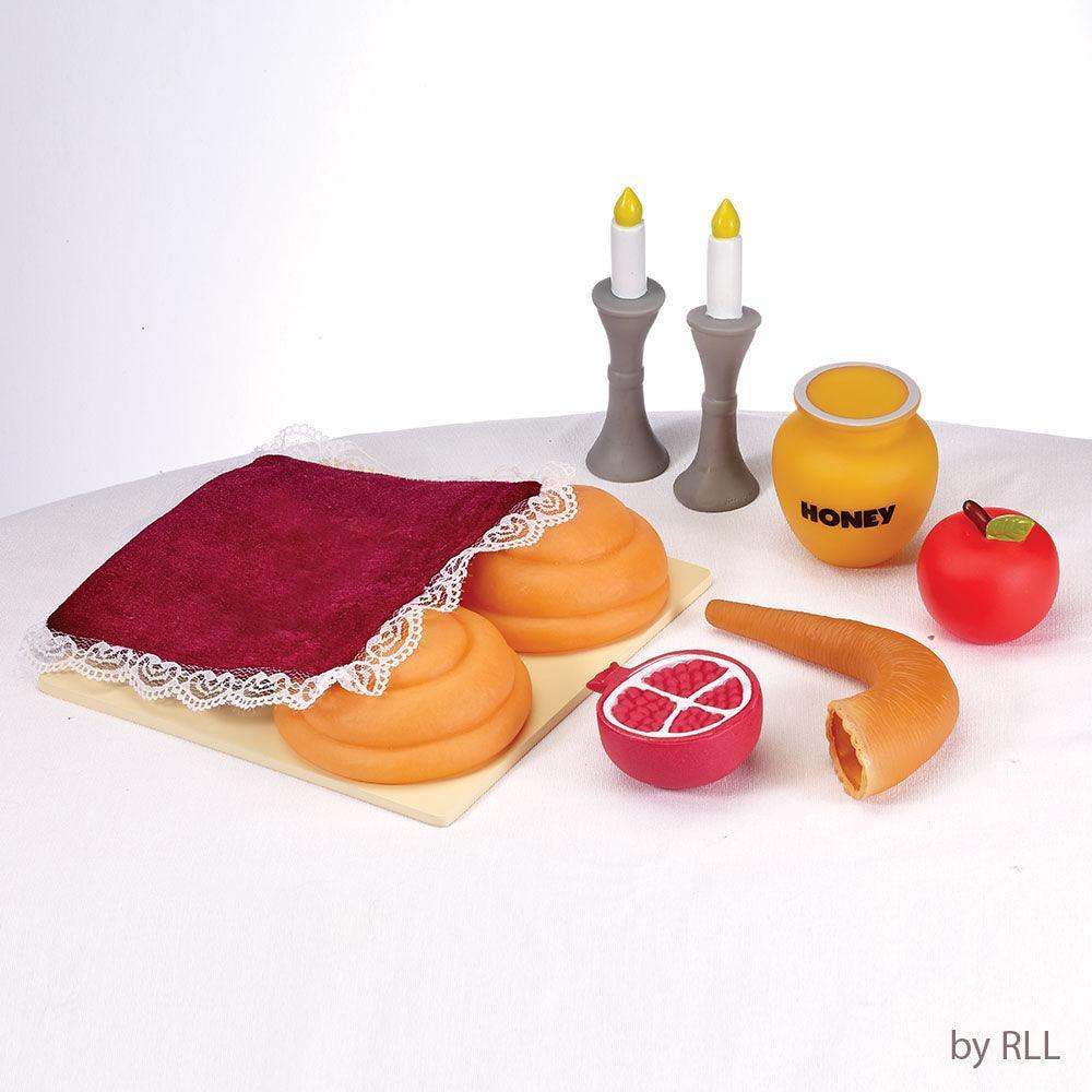 MY FIRST ROSH HASHANAH SET, VINYL, 11.5", SET OF 8/ COLOR BOX
