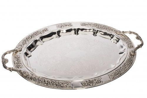 Silver Plated Tray - Oval
