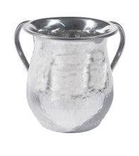 Emanuel Hammered Washing Cup- Silver