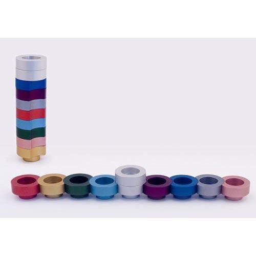 DOUGHNUT DESIGN - MENORAH - multi color - mn005
