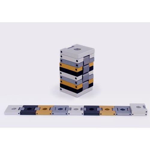 THE BELT - MENORAH - black - mn-006, gold, grey, silver