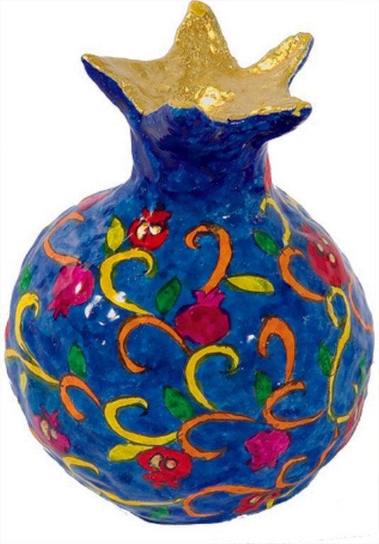 Paper Mache Pomegranate - Small - Pomegranate (EM-PM-13B)