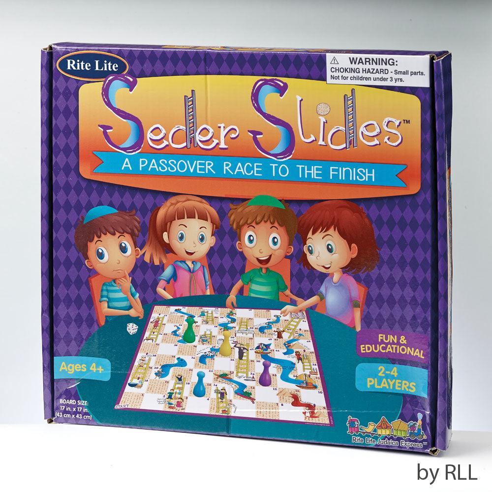 PASSOVER GAME, "SEDER SLIDES", 17" X 17", COLOR BOX