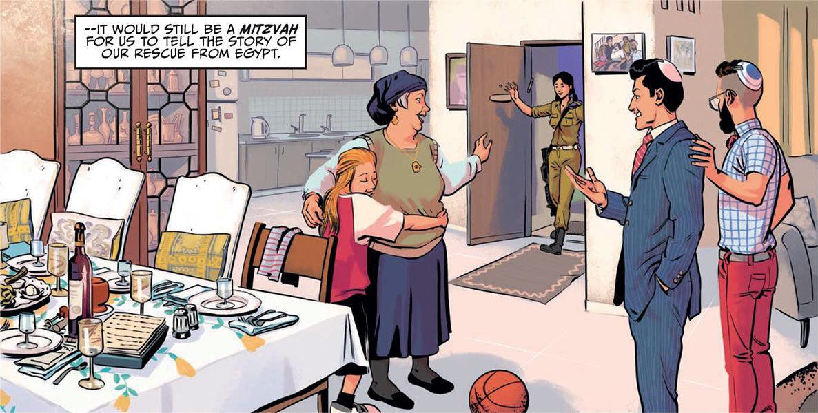 Passover Haggadah Graphic Novel (BK-PHGN)