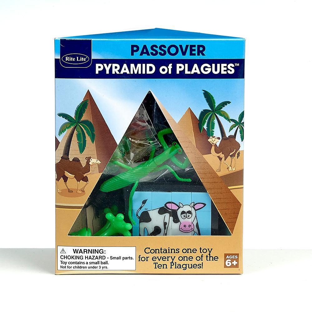 PASSOVER PYRAMID OF PLAGUESÃ¢â€žÂ¢,PLASTIC, 10 PLAGUES IN 6" COLORBOX