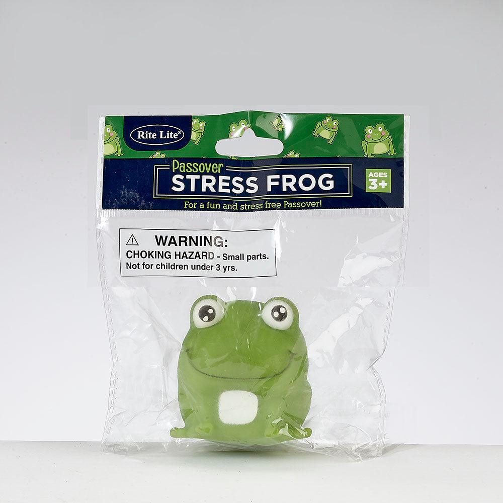 PASSOVER STRESS FROG, RUBBER, POLYBAG, 2.75", 12/DISPLAY