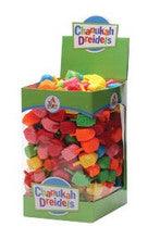 Pack of 100 Medium Chanukah Dreidels - Assorted Colors