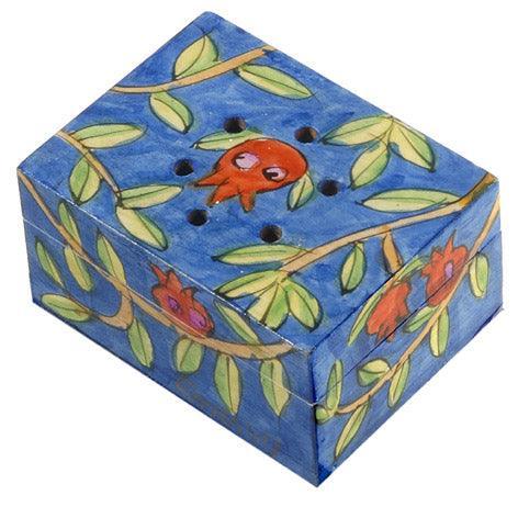 Pomegranate Branches Spice Box with Cloves