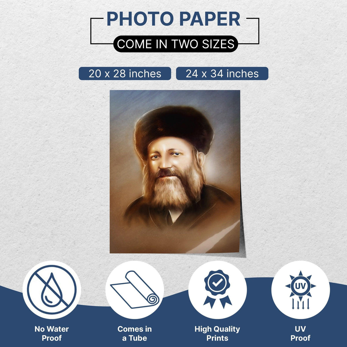 Rabbi Abraham Isaac Kook zt"l sukkah poster | Jewish art | Gift | Israel | Religious Prints | Jewish educational poster | Sukkah decoration - Ben-Ari Art Gallery