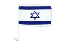 Israeli Car Flag 12"x16" 17" Stick