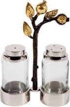 Emanuel Salt & Pepper Glass with Pomegranates